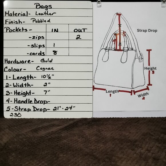 Tan Crossbody #230 - Picture 16 of 16